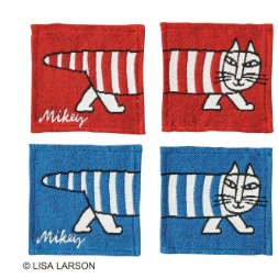 11/26(水)までSale★LISA LARSON リサ・ラーソン コースターマイキー コースター　3枚入り 6905010100