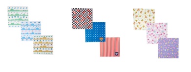 11/26(水)までSale★ピッコリーノ ランチクロス 3枚組 　10個入り 165013100・165013000・165012600