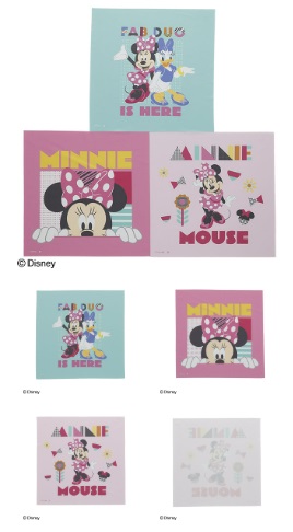 11/26(水)までSale★Disney ディズニーデザイン ポップガールズ ランチーフ　3P　10枚入り 2065043900