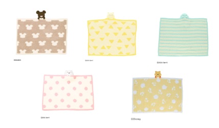 11/26(水)までSale★キャラクター　スコット付きブランケット　3枚入り 4335027500・6575041200・6575041100・6575041000・2245035600