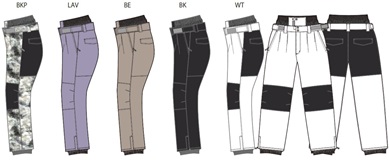 【OP】オーシャンパシフィック　スノーパンツ　全4色アソート　12枚入り 545702