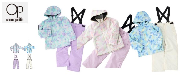 【OP】オーシャンパシフィック　キッズ　スノーウェアセット　12枚入り 543853