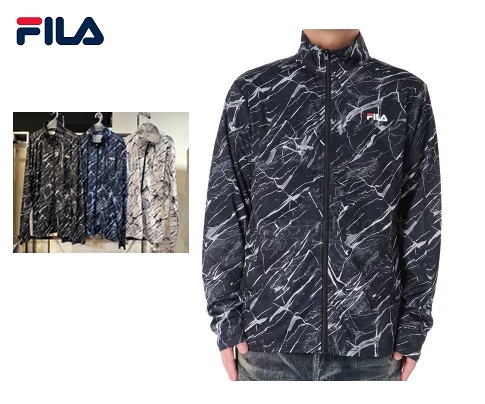 納期来年の2月～出荷です！【FILA】フィラ　メンズ　水陸両用　  長袖 UVカット プール ラッシュガード 　水着　全3色アソート　20枚入り 425271