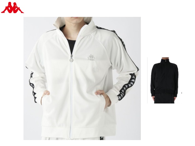 納期来年の2月～出荷です！【Kappa】カッパ　メンズ バンダ ジャージトラック　ジャケット　全2色アソート　20枚入り 215385