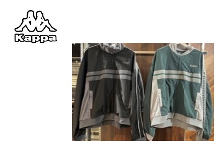 納期来年の2月～出荷です！【Kappa】カッパ　メンズ トラックジャケット　全2色アソート　20枚入り 215389