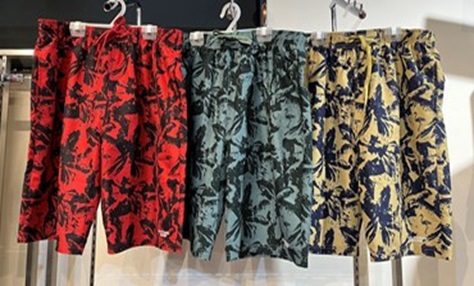 納期来年の2月～出荷です！【CALIFORNIA SHORE】カリフォルニアショア　メンズ　水陸両用　トランクス　水着　全3色アソート　20枚入り 425500