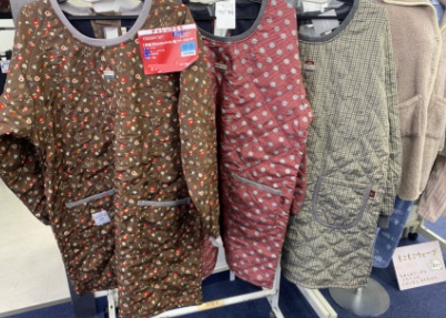 Bigmamaキルト裏フリース　スモック/カッポー　9枚入り 1003807311・1003807321