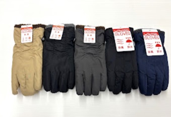 婦人/紳士　防水手袋2型アソート　10双入り 1003683351・1003683391