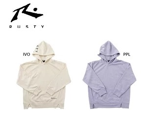 【RUSTY】ラスティ　キッズ　スウェットパーカー 裏毛 プルオーバー 　全2色アソート　20枚入り 981010