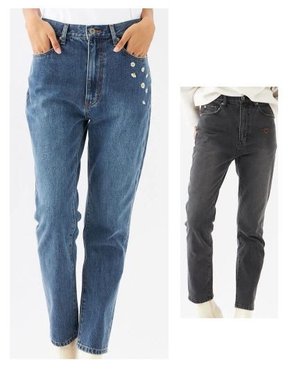 【OP】オーシャンパシフィック　レディース　刺繍デニム  　全2色アソート　20枚入り 552781