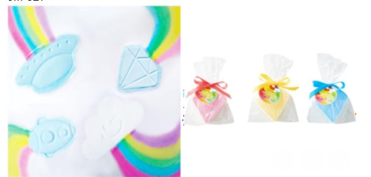 レインボーバスボム　全3種アソート　240個入り JM-527