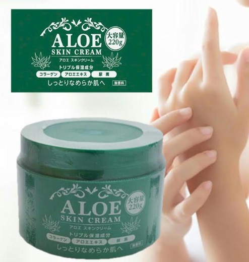 日本製　アロエ スキンクリーム 大容量　96個入り 4562104039653