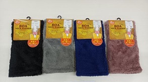 フリースボア　ネックウォーマー　４色アソート　50個入り 1003360021