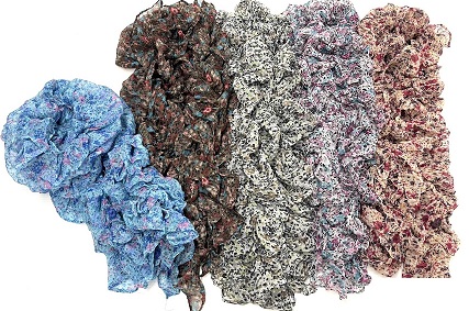 くしゅくしゅプリント入ストール　30枚入り 1003877901