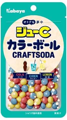 カバヤ食品　じゅーCカラーバル　クラフトソーダ　480個入り 4901550151081