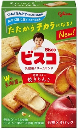 グリコ　ビスコ　焼きリンゴ　480個入り 4901005005259