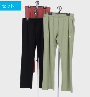 婦人　『マリクレ』　裏毛スウェットパンツ　8枚入り 467726