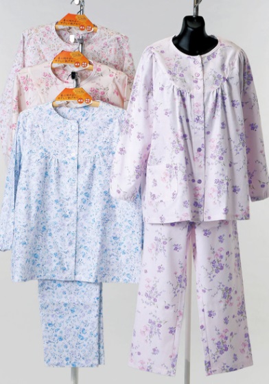 ミセス　ネル前開き襟無しパジャマ　10枚入り 1003456032