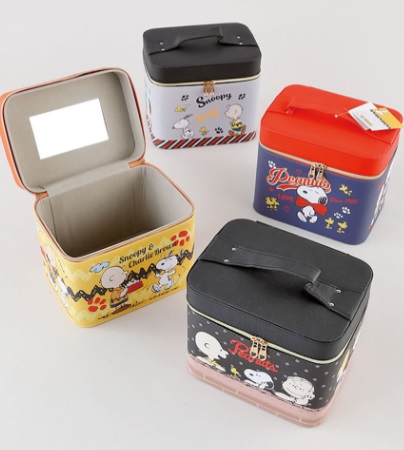 スヌーピー　鏡付きコスメBOX　12個入り 1003698401