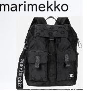 【marimekko】 マリメッコ 　Everything Backpack L Unikko　バックパック　1個から購入可能！ 92229