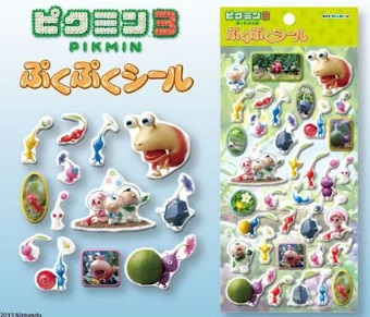 ピクミン③　ぷくぷくシール　192個入り 4970381478414