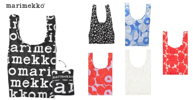 【marimekko】 マリメッコ PIENI UNIKKO　エコバッグ　全6色　1枚から購入可能！ 48854・91493・94639・94639・95267・95267