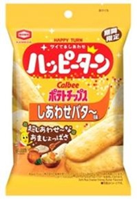 亀田製菓 　ハッピーターン しあわせバタ～味　60個入 4901313259962