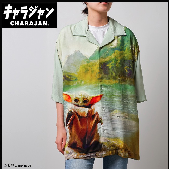 【キャラジャン】STAR WARS　ペインタリー　アロハシャツ　1枚入り  2535040000・2535041900