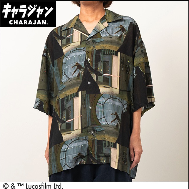 【キャラジャン】STAR WARS　　ファインディングシーン　アロハシャツ　1枚入り  2535039800・2535041700
