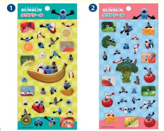 パペットスンスン　クリアシール　192個入