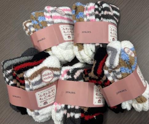 婦人ふわもこWARM　ソックス　23cmから25cm　３P　40足入り  4573547481299