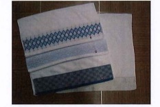 【特価】今治柄込　バスタオル　40枚入 1003895001