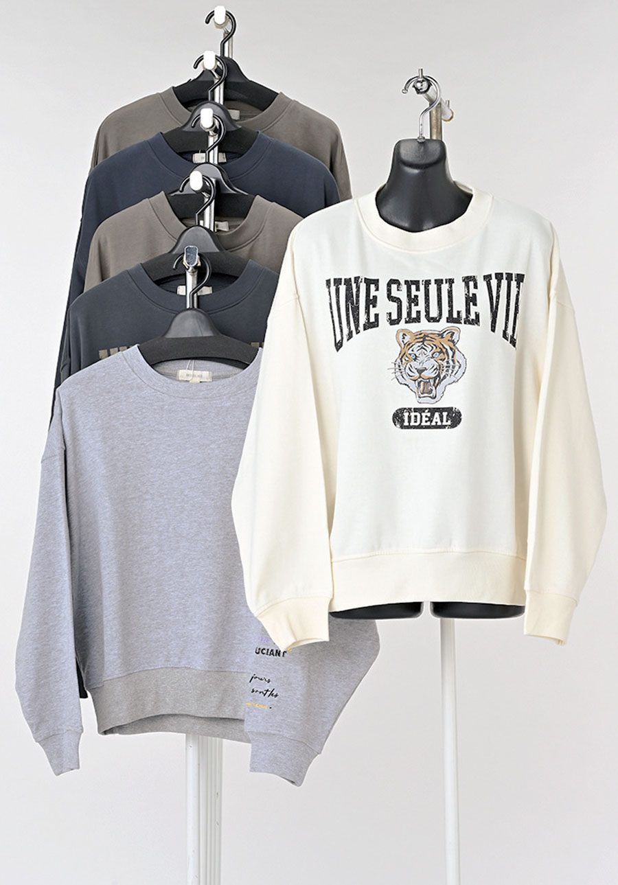 【BRI】長袖裏毛〜PO　12枚入り  1003832091