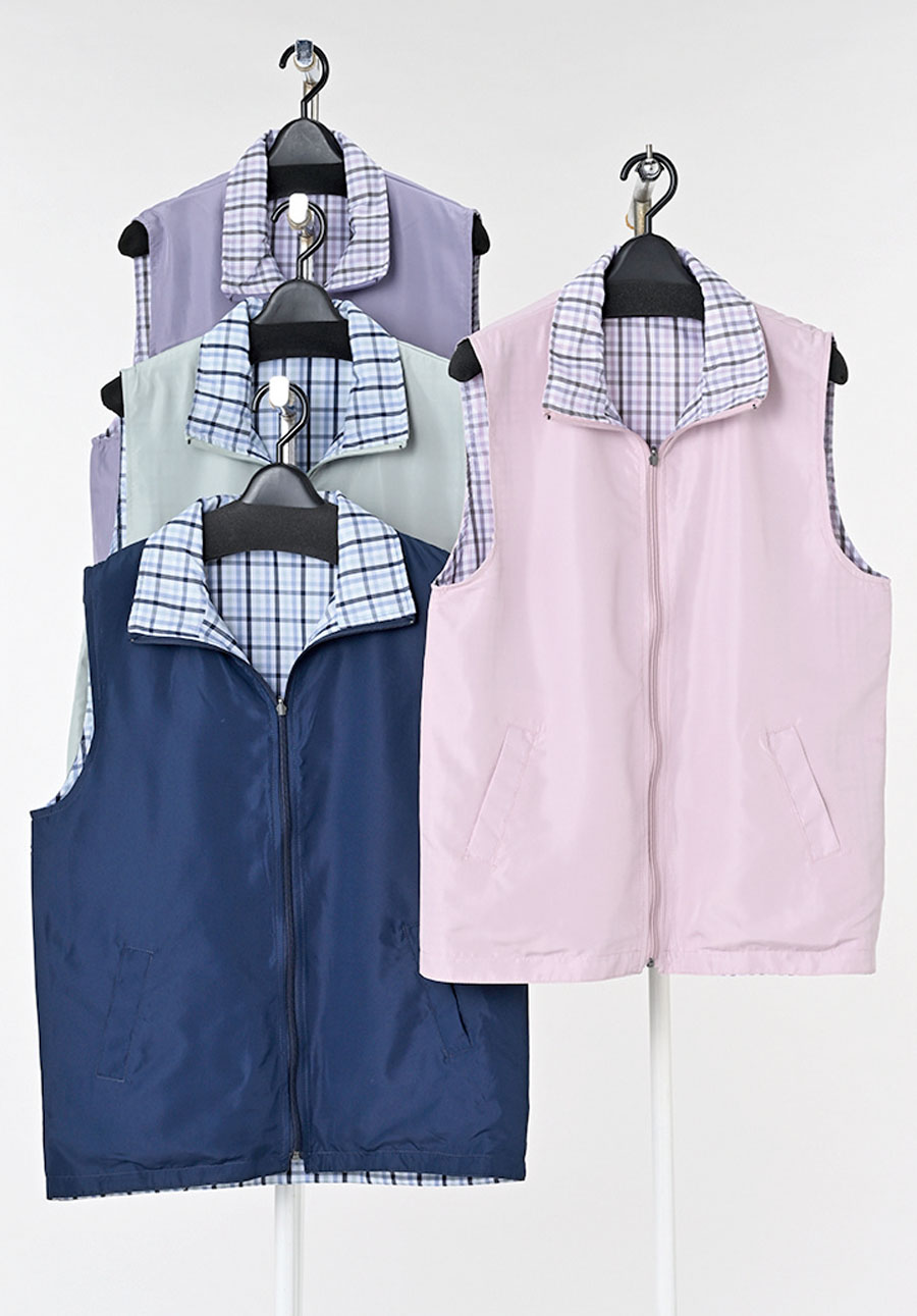 リバーシブルベスト　２種　12枚入り  1003837511・1003837491