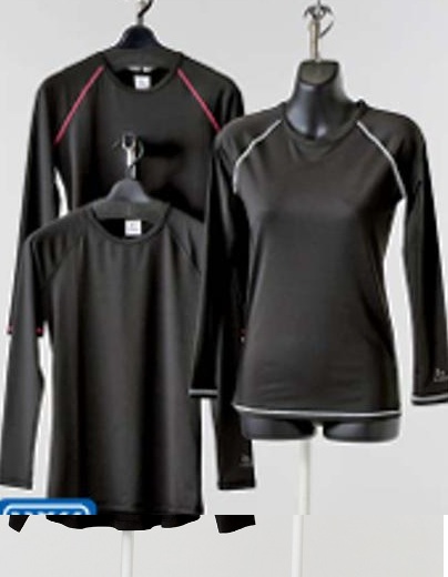 【残りわずか】婦人　コンプレッション長T/クルーT　吸汗速乾・反射　10枚入 1003135132