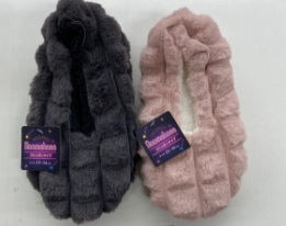 【残りわずか】婦人　ぽこぽこファールームシューズ　15足入 1003057202