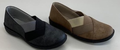 【残りわずか】婦人　合皮カジュアルスリッポン　20足入 1003333371