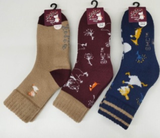 【残りわずか】婦人　ムーミンホームソックス　24足入 1003229251