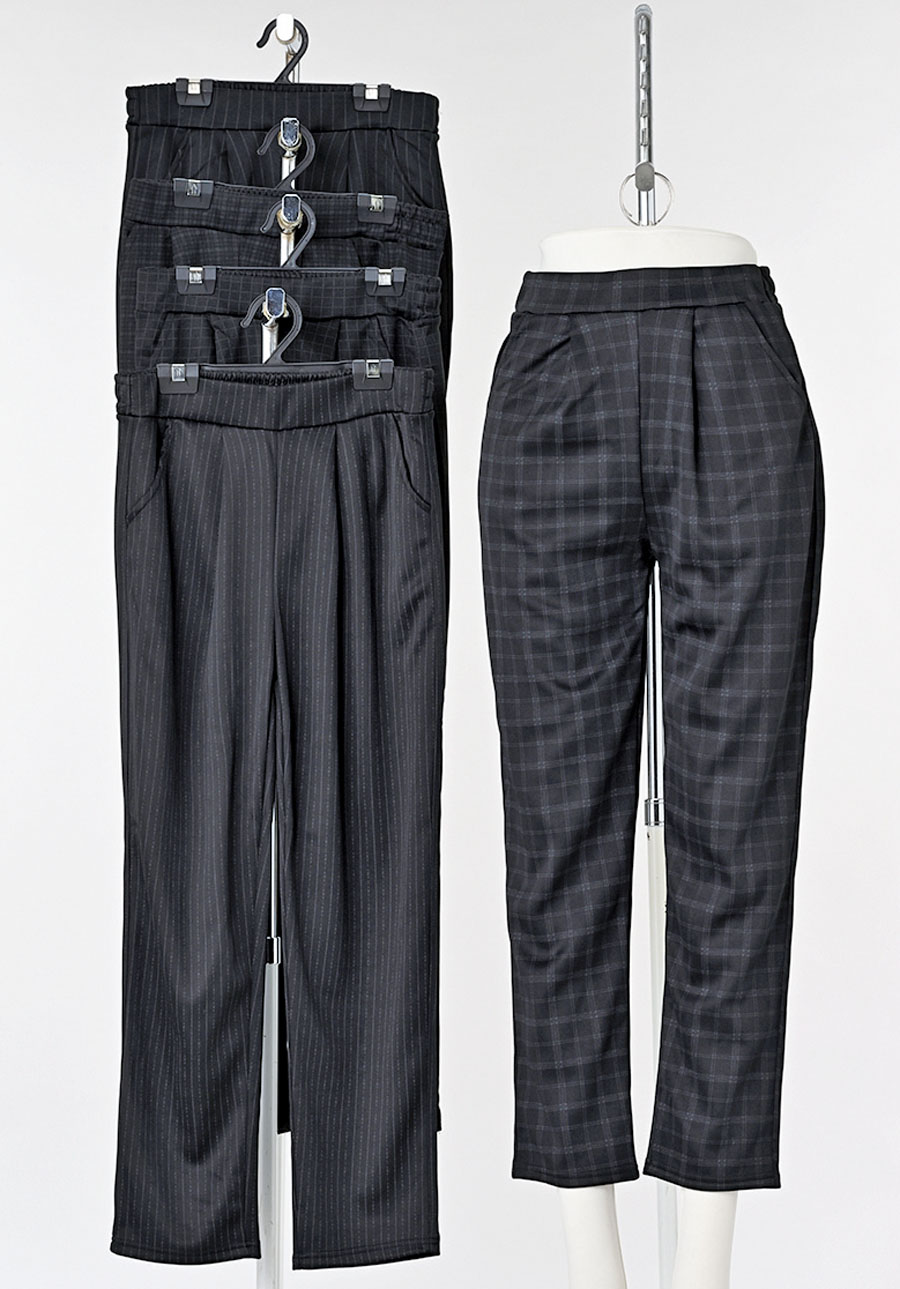 婦人　美脚両ポケプルオンパンツ　2種　30枚入  1003837361・1003837351