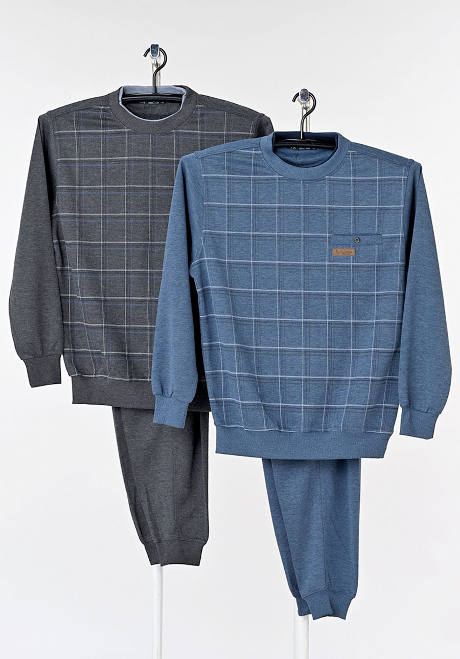 CARBIA　メンズ　ダンボール上下セット　10セット入　2種