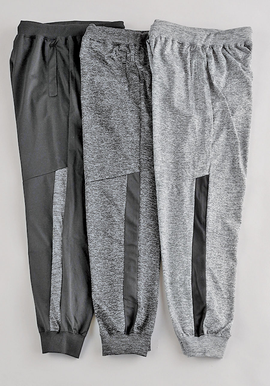 メンズ　カチオン切替ジョガーパンツ　24枚入  1003734301