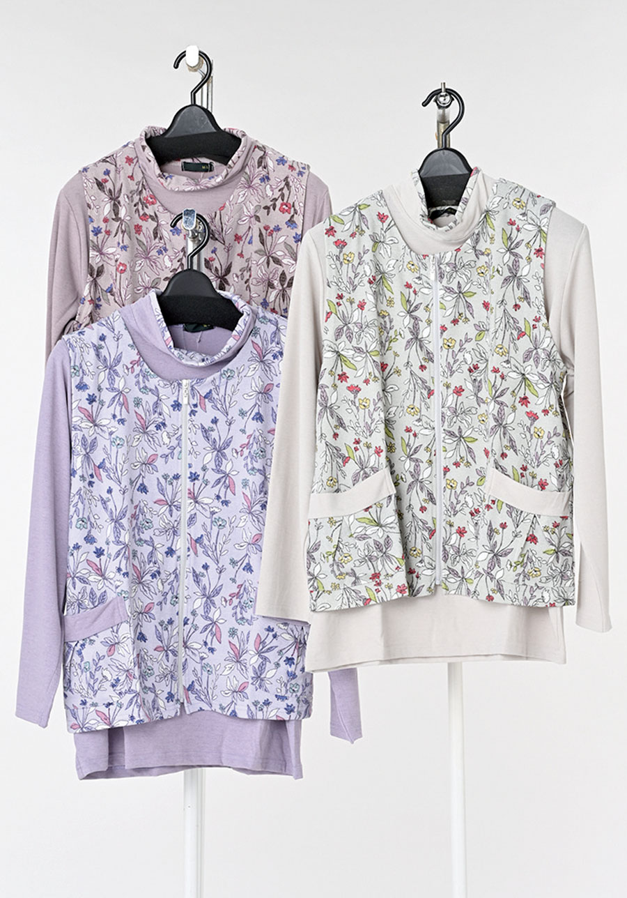 長袖　ベストアンサンブル　6枚入  1003829051