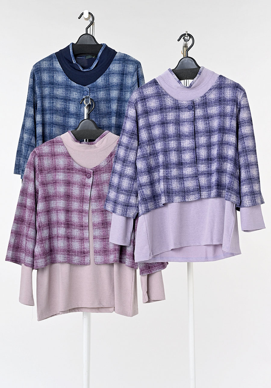 長袖　カーデアンサンブル　6枚入  1003829061