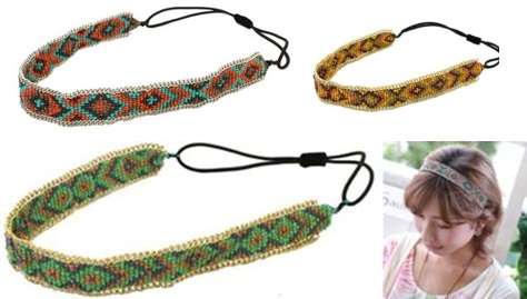 ヘアバンド　クレール　全3色アソート　30個入 21016520027・21016520028・21016520029