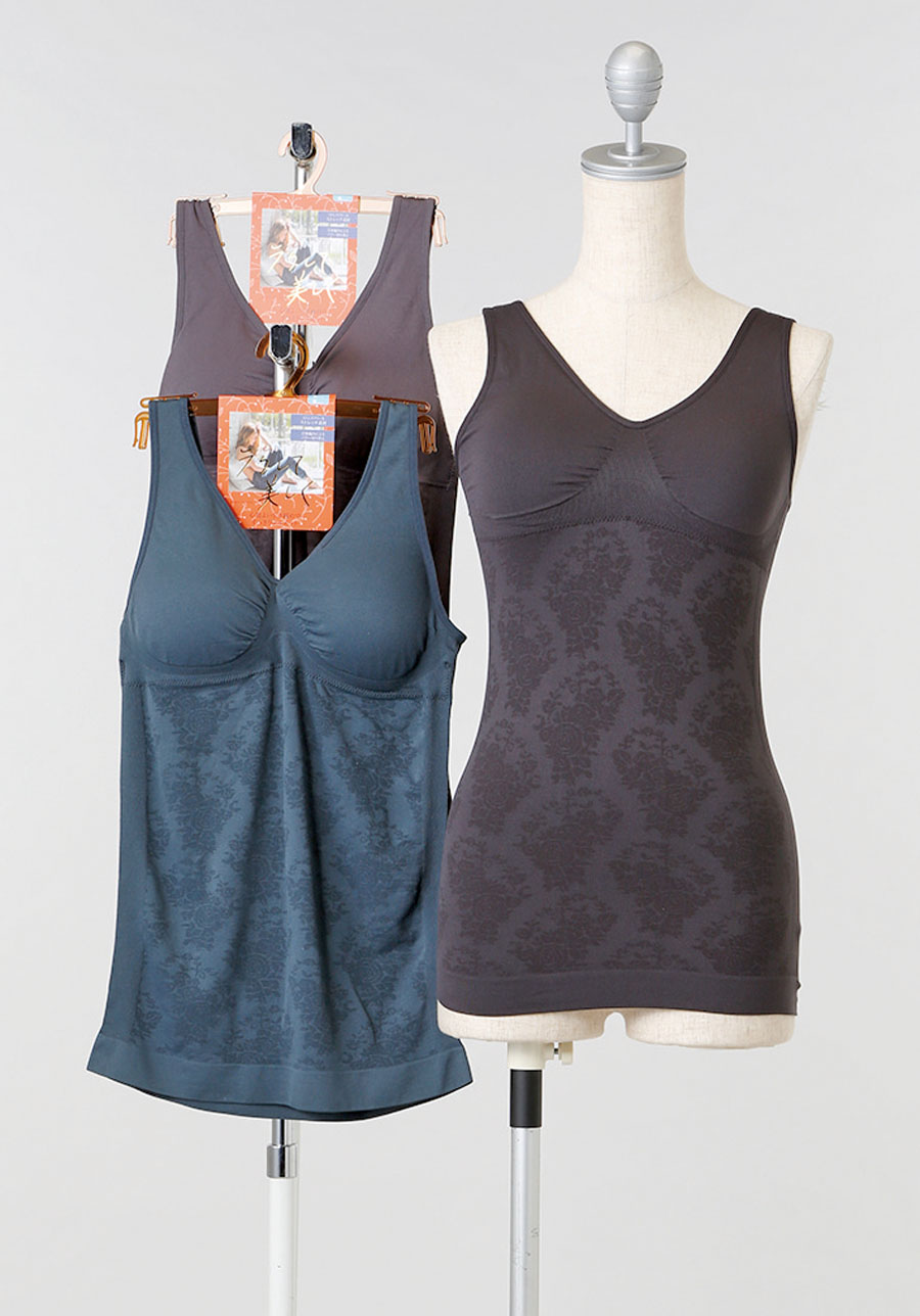 成型　花柄ジャガードカップ付きタンクトップ　40枚入  1003430301