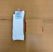 婦人　ルーズソックス１P（白）　200個入 1003033071