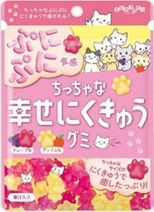 扇雀飴本舗 　ちっちゃな幸せにくきゅうグミ　360個入 4901650228676