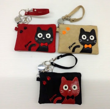 猫/ふくろう　パッチワークパスケース　18個入 1002408361・1002408401