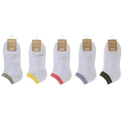 婦人　綿混　アンクレットソックス　切替足底パイル120足入  4524039200980