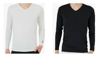 【LOUDMOUTH】ラウドマウス　メンズ　 アンダーウェア 長袖 Vネック/ハイネック　インナーシャツ　全2色アソート　12枚入 763900・763901